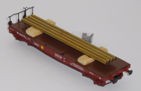 Märklin 4867 H0 Schwerlastwagen bel. m.Röhren, SNCF, OVP