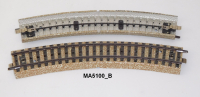 Märklin 5100 H0 M-Gleis gebogen, 1/1, R360/30°