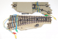 Märklin 5118 H0 M-Gleis Weiche, Links, Elektrisch