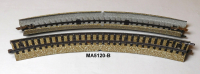 Märklin 5120 H0 M-Gleis gebogen, Industriegleis