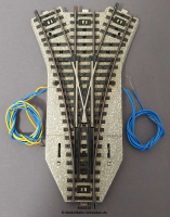 Märklin 5214 H0 M-Gleis, Symmetrische Dreiwegweiche, elektr.