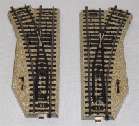 Märklin 5221P H0 M-Gleis Weichenpaar Handbetrieb