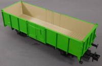 Märklin 5856 Spur 1 Offener Güterwagen, grün, ohne Beschriftung, Vitrinenmodell