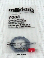 Märklin 7003 H0 K+M Gleis Anschlußkabel Oberleitung