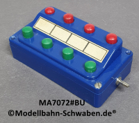 Märklin 7072 Stellpult zum Schalten von 4 zweispuligen Magnetartikeln