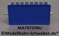 Märklin 7072 Stellpult zum Schalten von 4 zweispuligen Magnetartikeln
