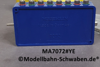 Märklin 7072 Stellpult zum Schalten von 4 zweispuligen Magnetartikeln, OVP
