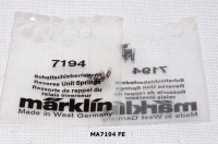 Märklin 7194 FE Schaltschieberfedern Packung mit 5 Stk.