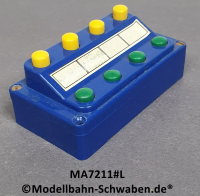 Märklin 7211 Schaltpult zum Schalten von 4 getrennten Ein- und Ausgängen