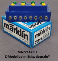 Märklin 7211 Schaltpult zum Schalten von 4 getrennten Ein- und Ausgängen, OVP