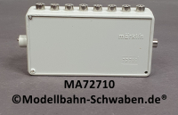 Märklin 72710 Stellpult mit Rückmeldung zum Schalten von 4 zweispuligen Magnetartikeln