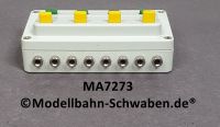 Märklin 7273 Schaltpult zum Ein- oder Ausschalten von 4 verschiedenen Bahn- oder Lichtstromkreisen.