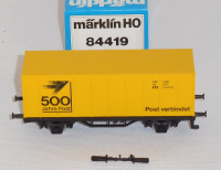 Märklin 84419 H0 Container Sonderwagen 500 Jahre Post, OVP