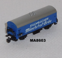 Märklin 8603 Z MINICLUB Bierwagen Kulmbacher Reichelbräu, DB, OVP