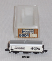 Märklin 8604 Z MINICLUB Bierwagen Kulmbacher Reichelbräu, DB, OVP