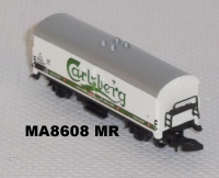 Märklin 8608 Z MINICLUB Kühlwagen Carlsberg, DB, OVP