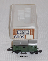 Märklin 8609 Z MINICLUB Güterzug Gepäckwagen Pwg 012, DB, OVP