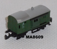 Märklin 8609 Z MINICLUB Güterzug Gepäckwagen Pwg 012, DB, OVP