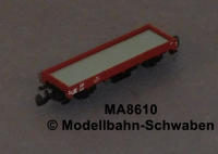 Märklin 8610 Z MINICLUB Niederbordwagen LüP 54mm, DB