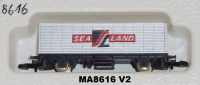 Märklin 8616 Z MINICLUB Containerwagen Sea Land, DB