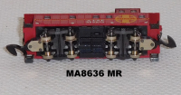 Märklin 8636 Z MINICLUB Santa FE Caboose, OVP