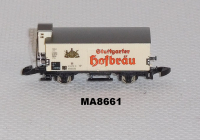 Märklin 8661 Z MINICLUB Bierwagen G10 mit Bremserhaus Stuttgarter Hofbräu