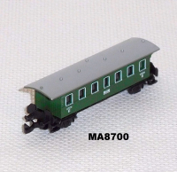 Märklin 8700 Z MINICLUB Personenwagen, grün, OVP