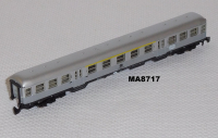 Märklin 8717 Z MINICLUB Nahverkehrswagen Silberling 1./2. Kl. DB, OVP