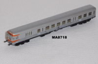 Märklin 8718 Z MINICLUB Nahverkehrssteuerwagen Silberling 2.Kl. DB, OVP