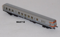 Märklin 8718 Z MINICLUB Nahverkehrssteuerwagen Silberling 2.Kl. DB, OVP