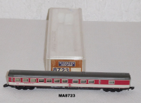 Märklin 8723 Z MINICLUB D-Zug Speisewagen DB in Rot/Beige, OVP