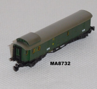 Märklin 8732 Z MINICLUB Schnellzug Gepäckwagen DR, OVP