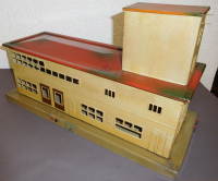 Märklin Bahnhof mit Uhr, Blech