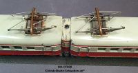 Märklin DT 800 H0 Doppeltriebwagen Zweiteiliges Guss-Gehäuse, Version 1950, OVP