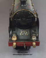 Märklin E66/12920 Spur 0, Dampflok elektrisch 20V, mit Tender, grün