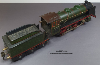 Märklin E66/12920 Spur 0, Dampflok elektrisch 20V, mit Tender, grün