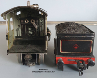 Märklin R12971 Spur 1, Dampf- / Schlepptenderlok, elektrisch 110/220V, mit Tender