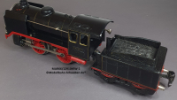 Märklin R66/12910 Spur 0, Dampflok elektrisch 20V, mit Tender R919/0