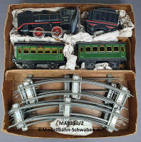 Märklin R880/2 Spur 0, Uhrwerk Personenzug Set, OVP
