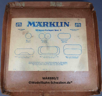 Märklin R880/2 Spur 0, Uhrwerk Personenzug Set, OVP