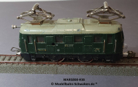 Märklin RS 800 H0 Elektrolok, Guss, offene Bürstenkammer, ab ca. 1938