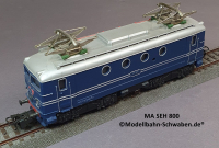 Märklin SEH 800 H0 Elektrolok 1100, Guss, BN 1101, BZ.ab 1955, NS, OVP