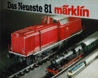 Märklin Spur Z Miniclub Neuheitenprospekt 1981