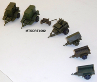 Minitank #002 Sortiment 7 Stk. Hänger, Fertigmodell