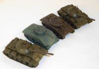 Minitank #004 Sortiment 4 Stk. Panzer, Fertigmodell