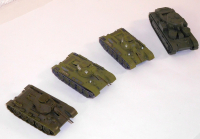 Minitank #005 Sortiment 4 Stk. Panzer, Fertigmodell