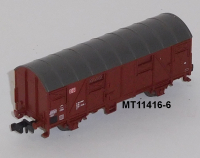 Minitrix 11416-6 N Gedeckter Güterwagen, Gs 212, DB
