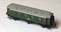 Minitrix 13165 N Reisezuwagen 1./2. Kl., AB3ü Bay 94, DRG, EVP