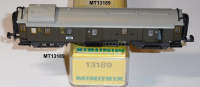 Minitrix 13189 N Gepäckwagen Pw4ü Bay 06a, OVP