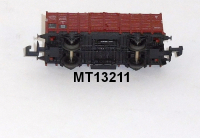 Minitrix 13211 N Offener Güterwagen (Viehwagen), Ov Würzburg, DRG